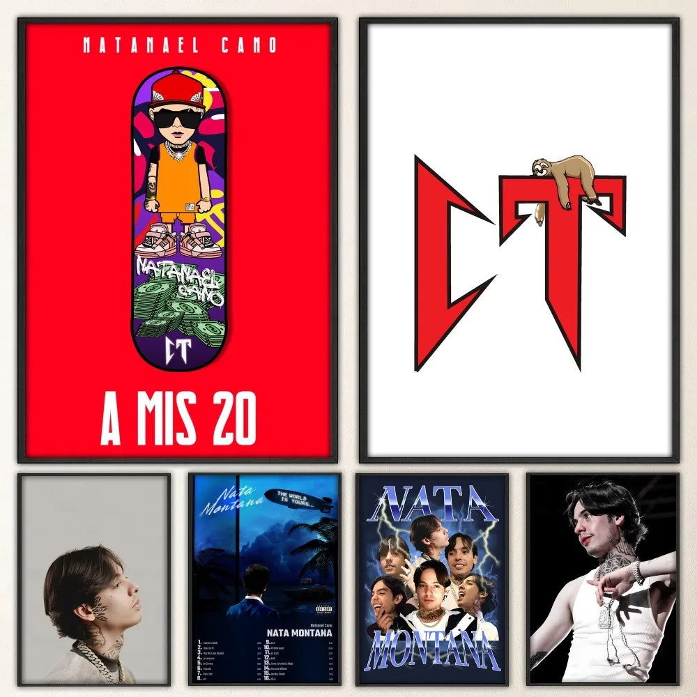 Natanael Cano "A Mis 20" Poster