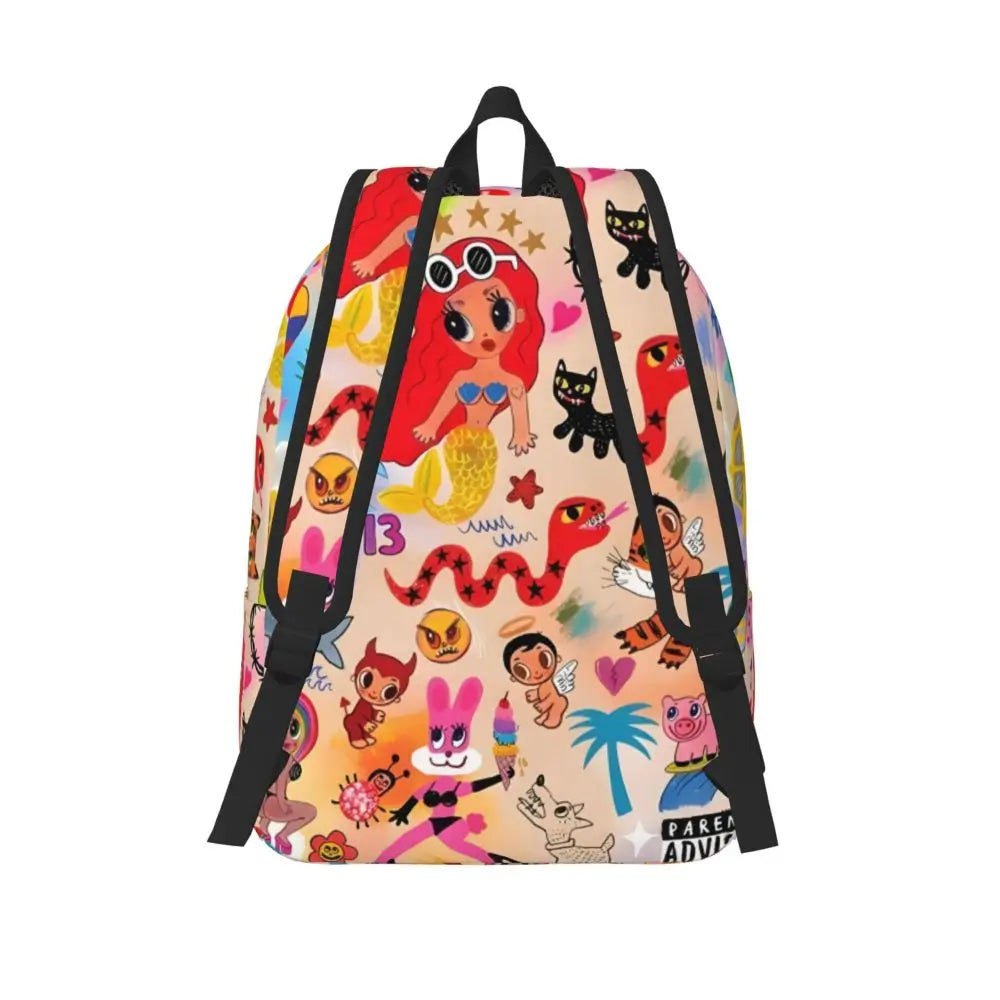 Karol G Mermaid Backpack – Manana Sera Bonito Beige