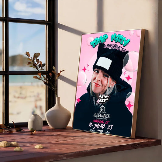 Young Miko Trap Kitty Poster – Hartford Concert Art (June 11, 2023)
