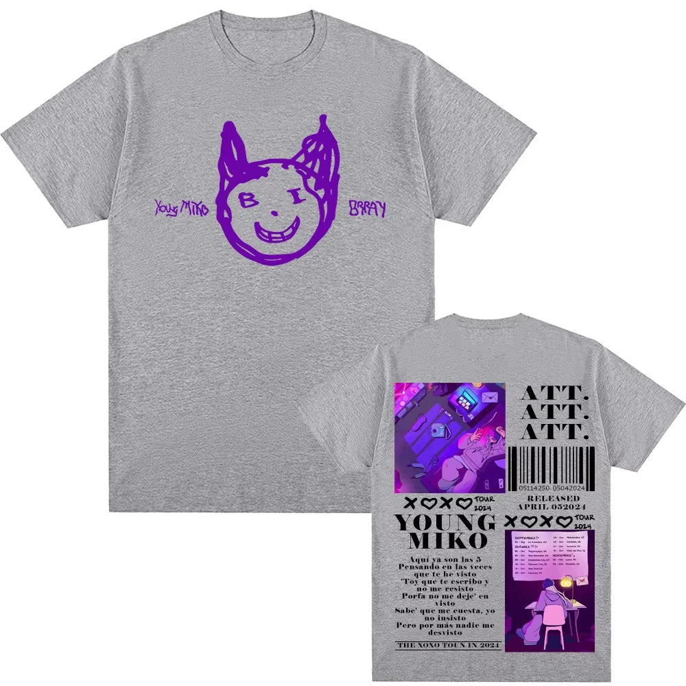 Young Miko “ATT Tour 2024” T-Shirt – Gray