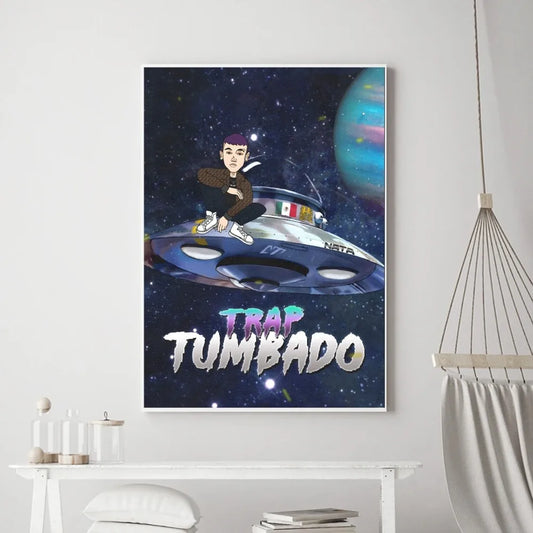 Natanael Cano Trap Tumbado Poster
