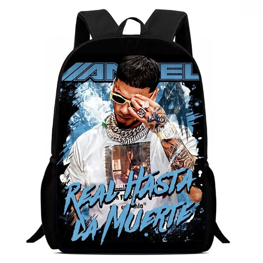 Anuel AA Real Hasta La Muerte Backpack