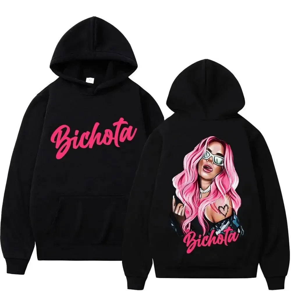 Karol G Black Hoodie – Bichota