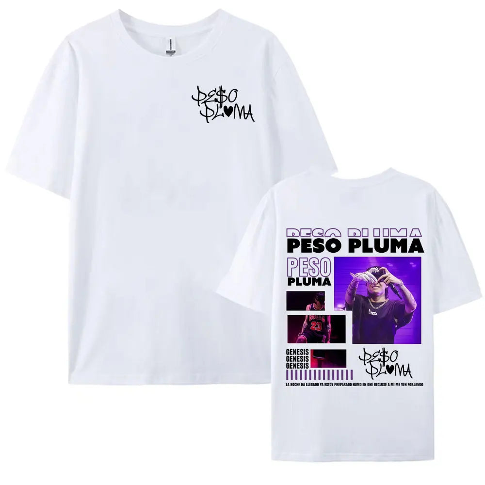 White Peso Pluma Genesis T-Shirt – Corridos
