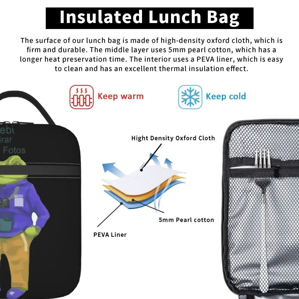 Lunch Bag DTMF – Bad Bunny “Chill Frog"