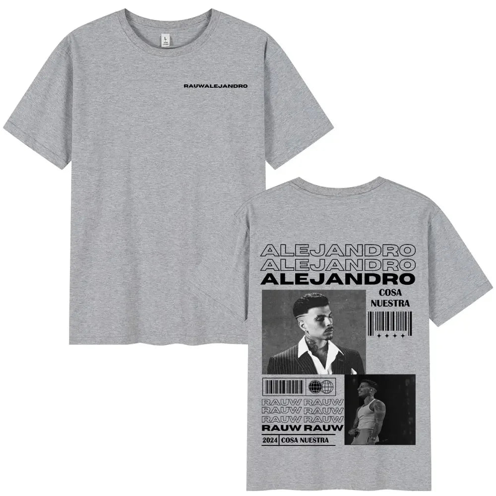 Rauw Alejandro Cosa Nuestra Black T-Shirt