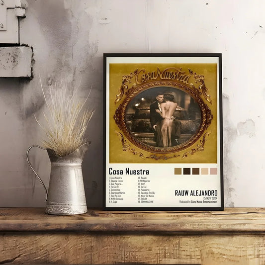 Rauw Alejandro Cosa Nuestra Poster