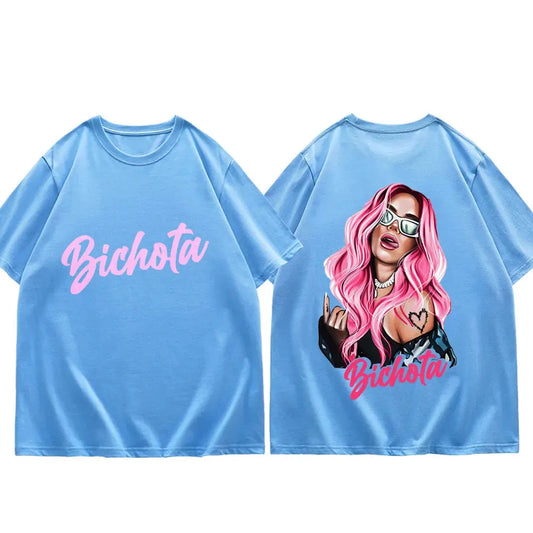 Karol G Bichota Light Blue T-Shirt