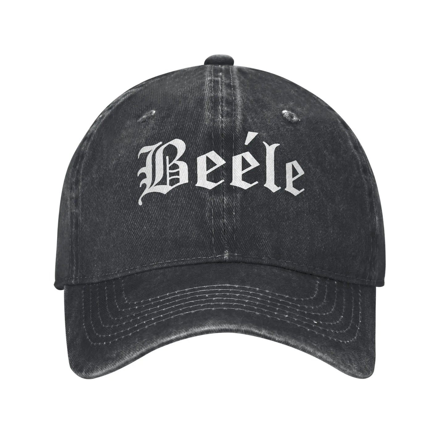 Beéle Rapper Cap – Black Vintage