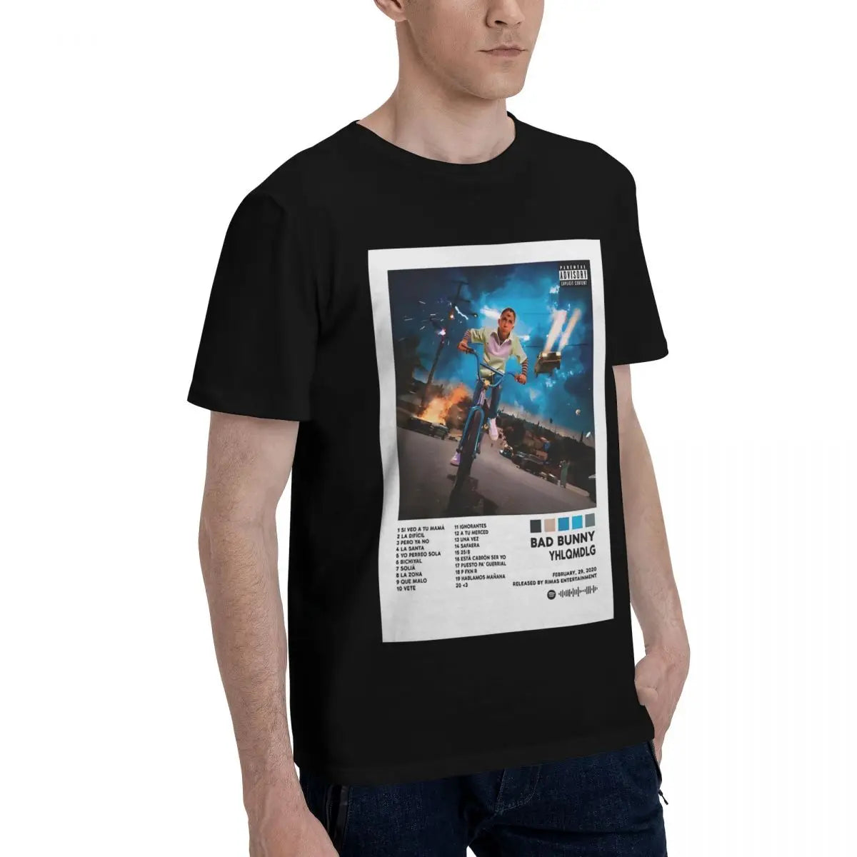 Bad Bunny YHLQMDLG T-Shirt – Blue