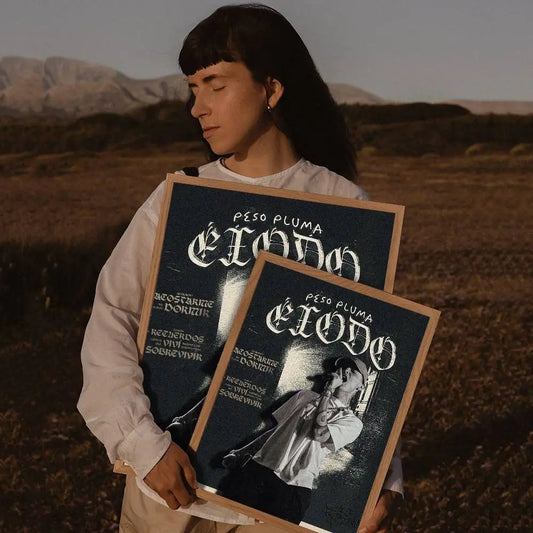 Peso Pluma Éxodo Wall Poster