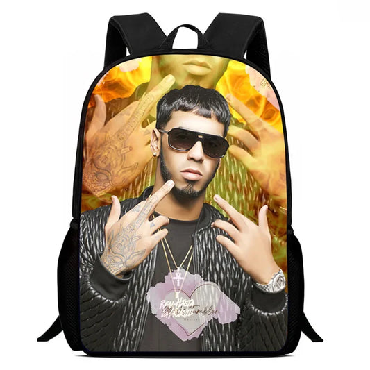 Anuel AA Real Hasta La Muerte Backpack