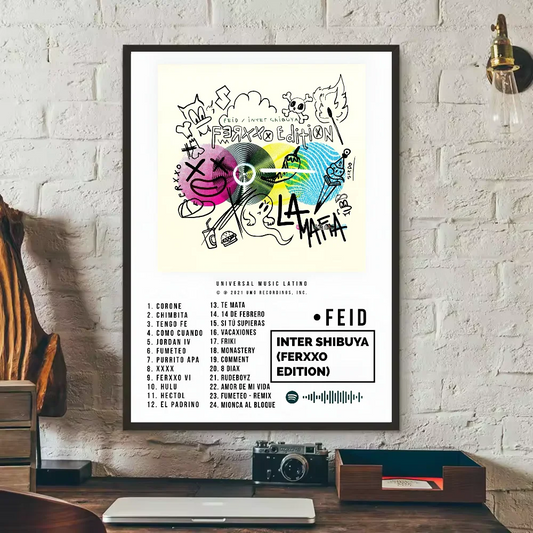 Feid Inter Shibuya Ferxxo Edition Poster