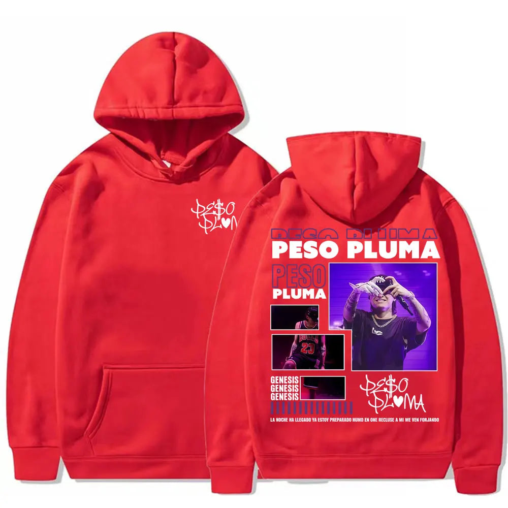 Peso Pluma Album Tour 2025 Hoodie - Red