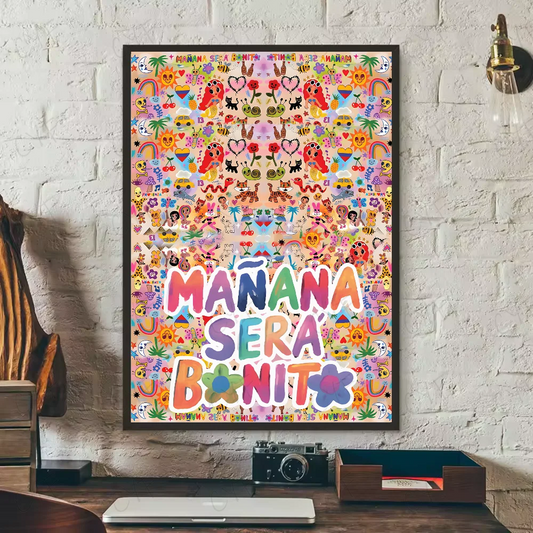 Karol G Poster – Mañana Será Bonito Kaleidoscope