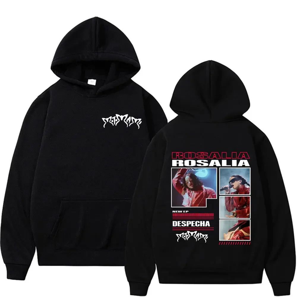 Rosalía Motomami Tour 2025 Black Hoodie
