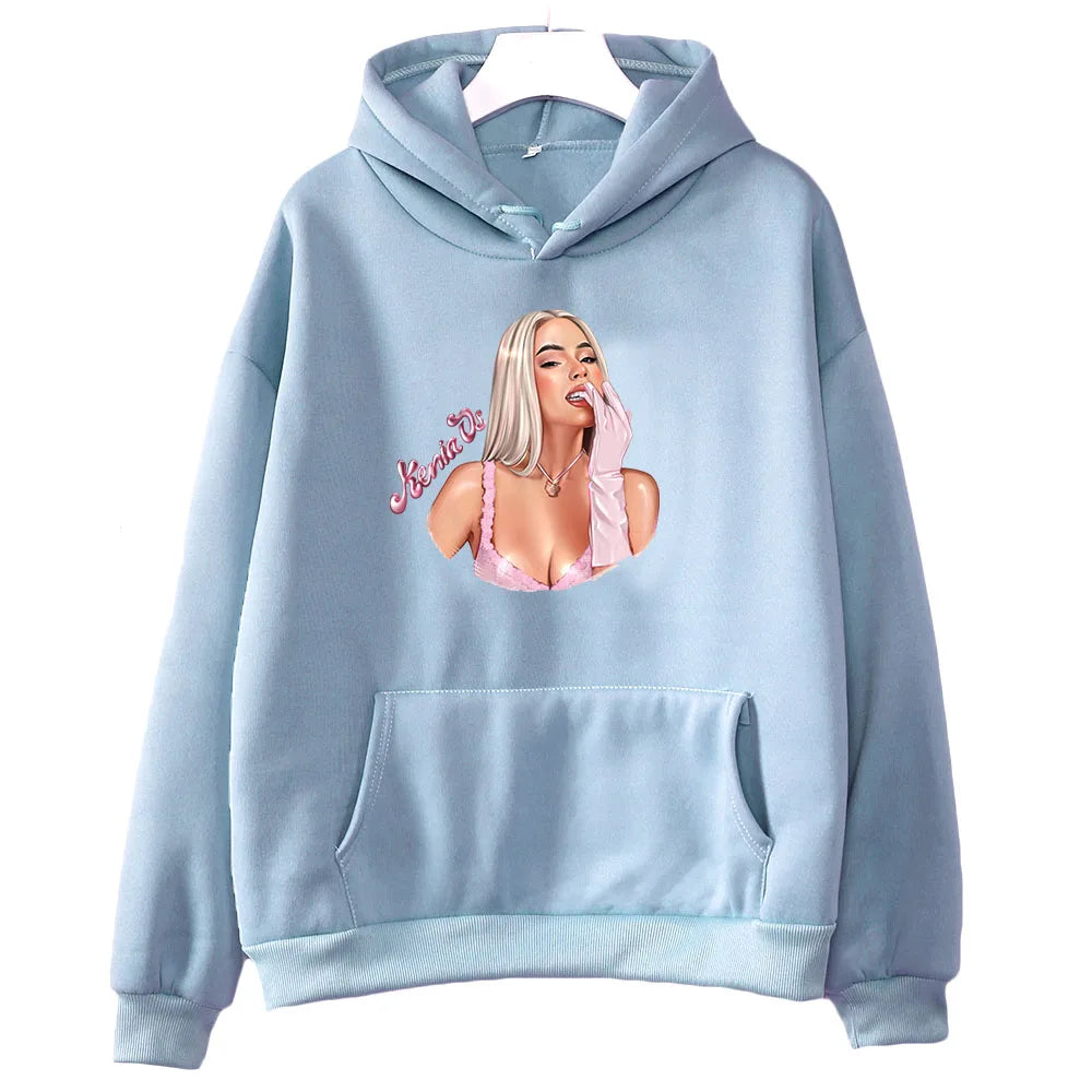 Kenia OS Glam Portrait Hoodie – Sky Blue