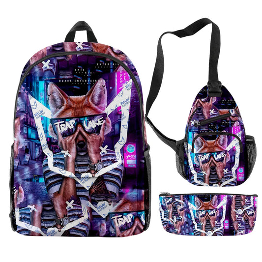 Rauw Alejandro Trap Cake Backpack Set