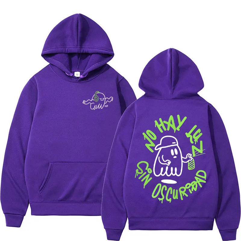 Purple "No Hay Luz Sin Oscuridad" Hoodie – Feid Ferxxo
