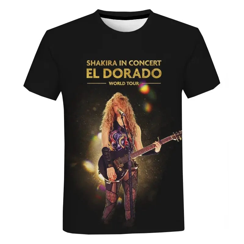 Shakira T-Shirt – “El Dorado World Tour”