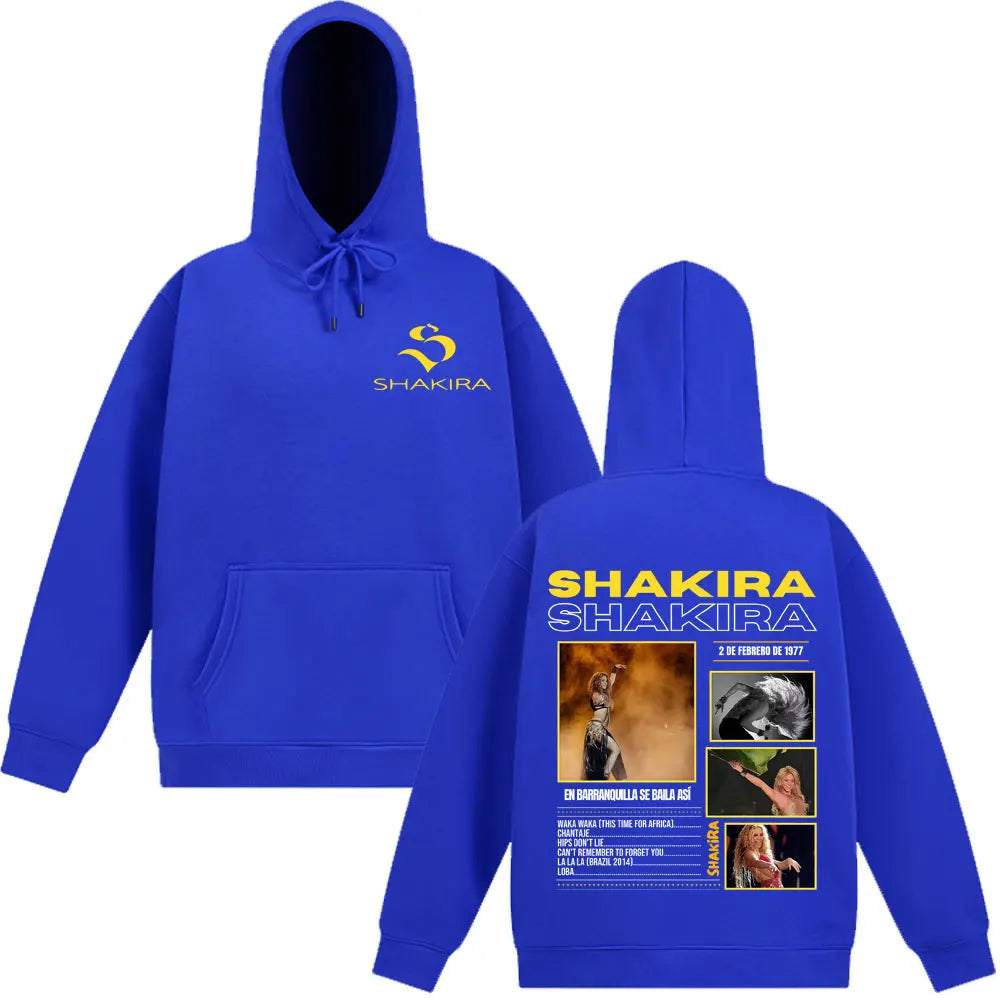 Shakira World Tour 2025 Hoodie – Blue