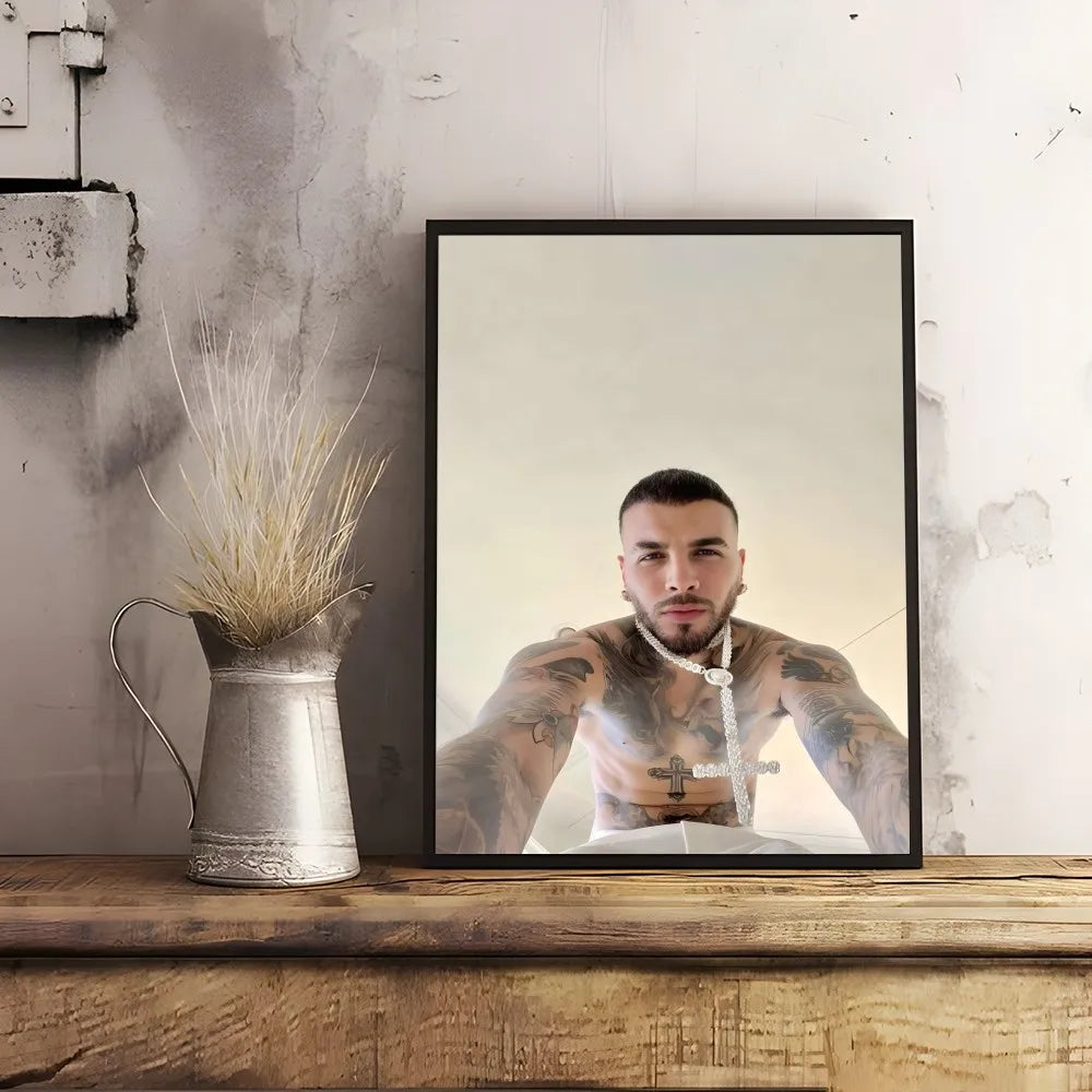 Rauw Alejandro Diamond Chain Poster