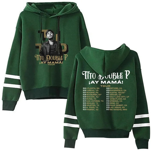 Tito Double P ¡Ay Mamá! Tour Hoodie Green