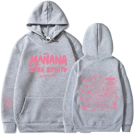Karol G Gray Hoodie – Mañana Será Bonito Angel