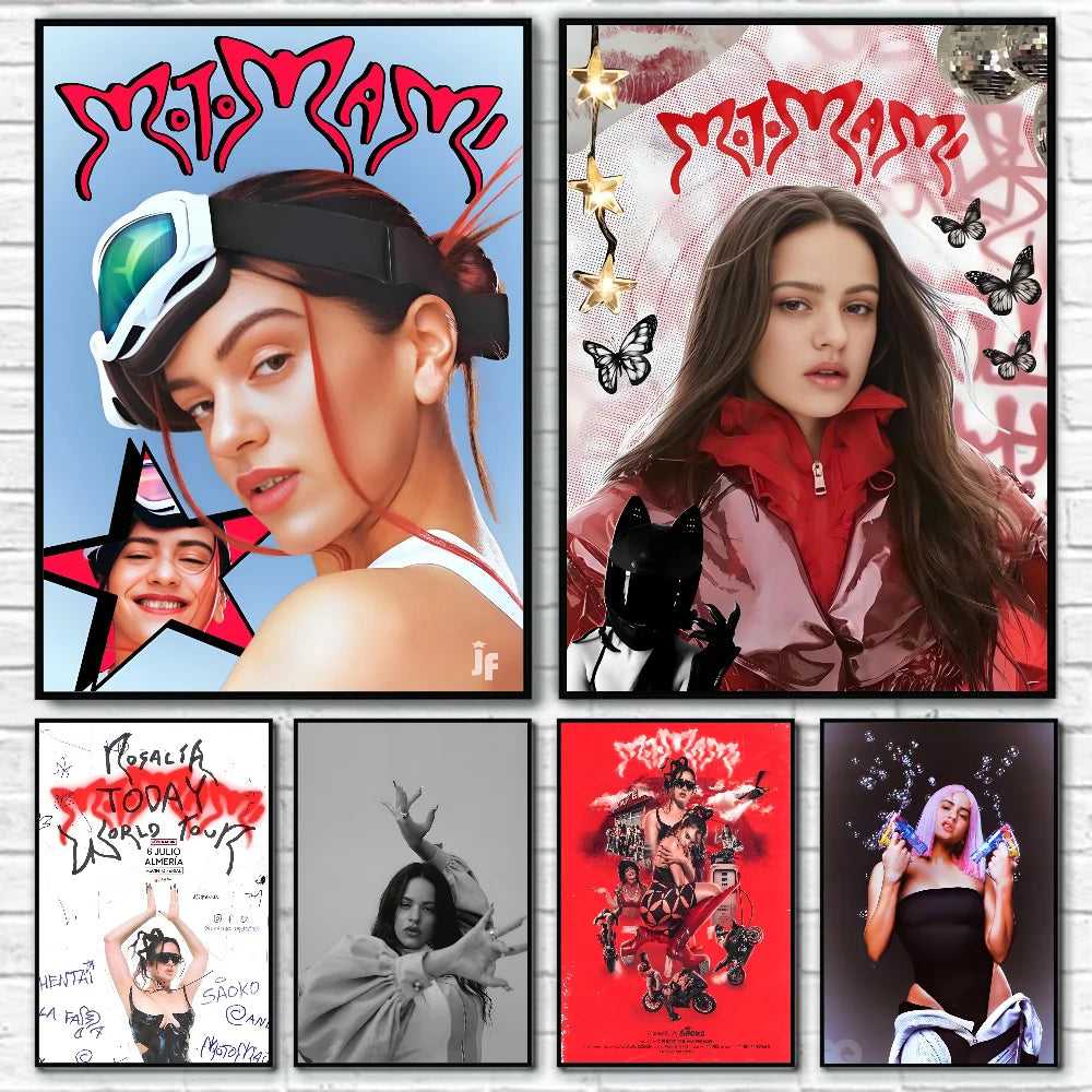 Rosalía El Mal Querer Poster – Colorful