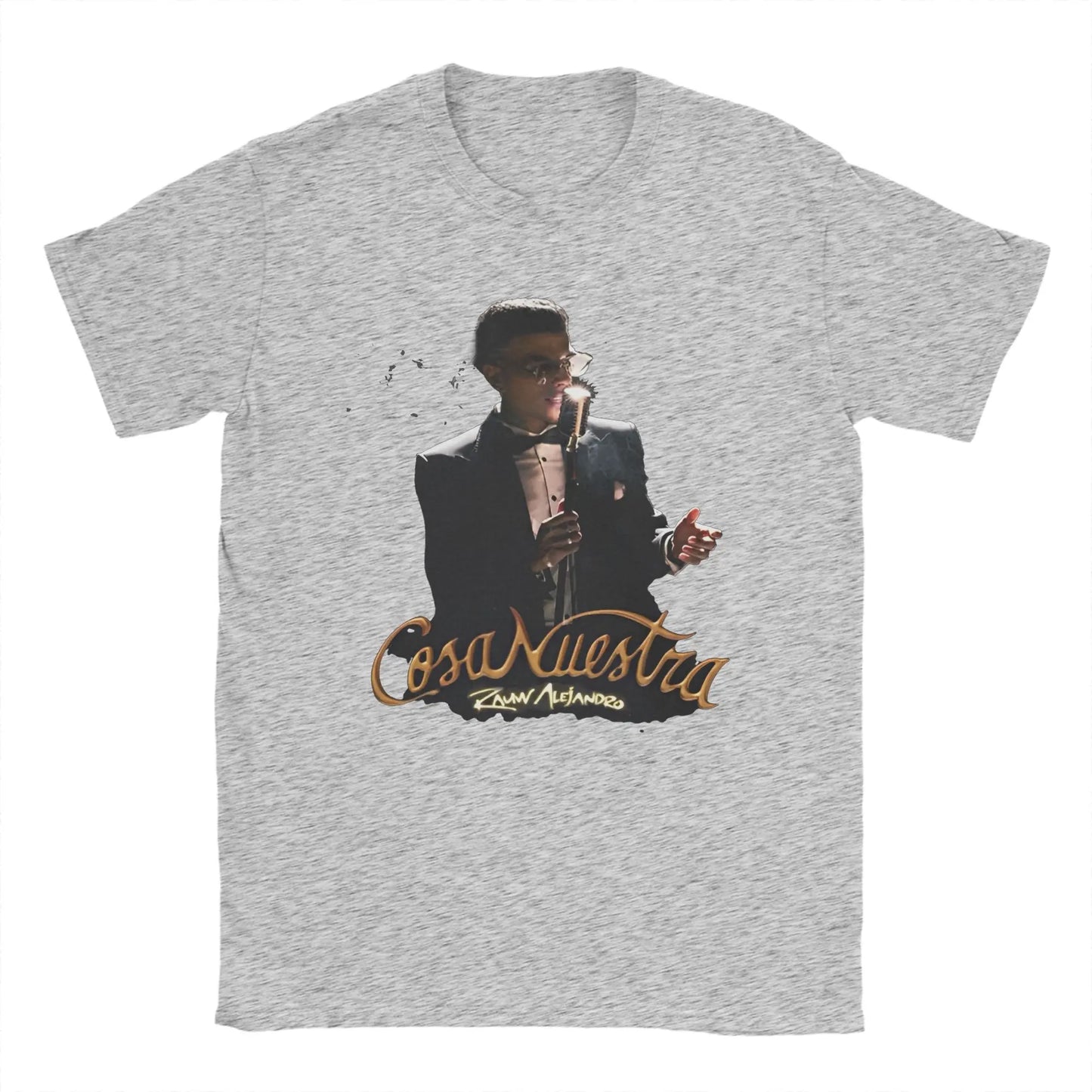 Rauw Alejandro Retro 2025 tour concert Graphic T Shirts for Men Women 100% Cotton Tee Shirt Clothes
