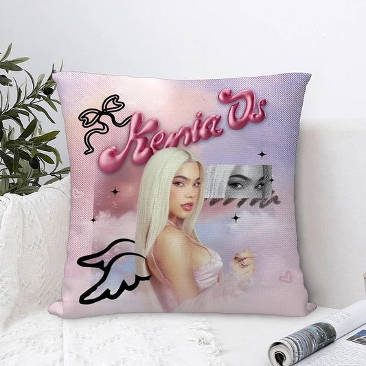 Kenia OS Pink Aura Tour 2024 Throw Pillow