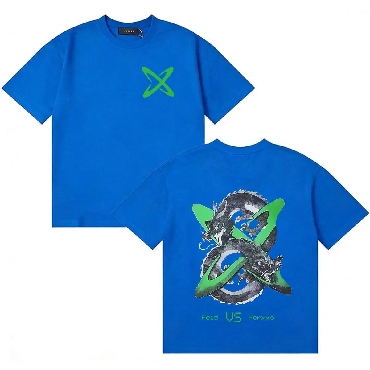 Feid EL GREEN PRINT: La Saga Dragon X T-Shirt