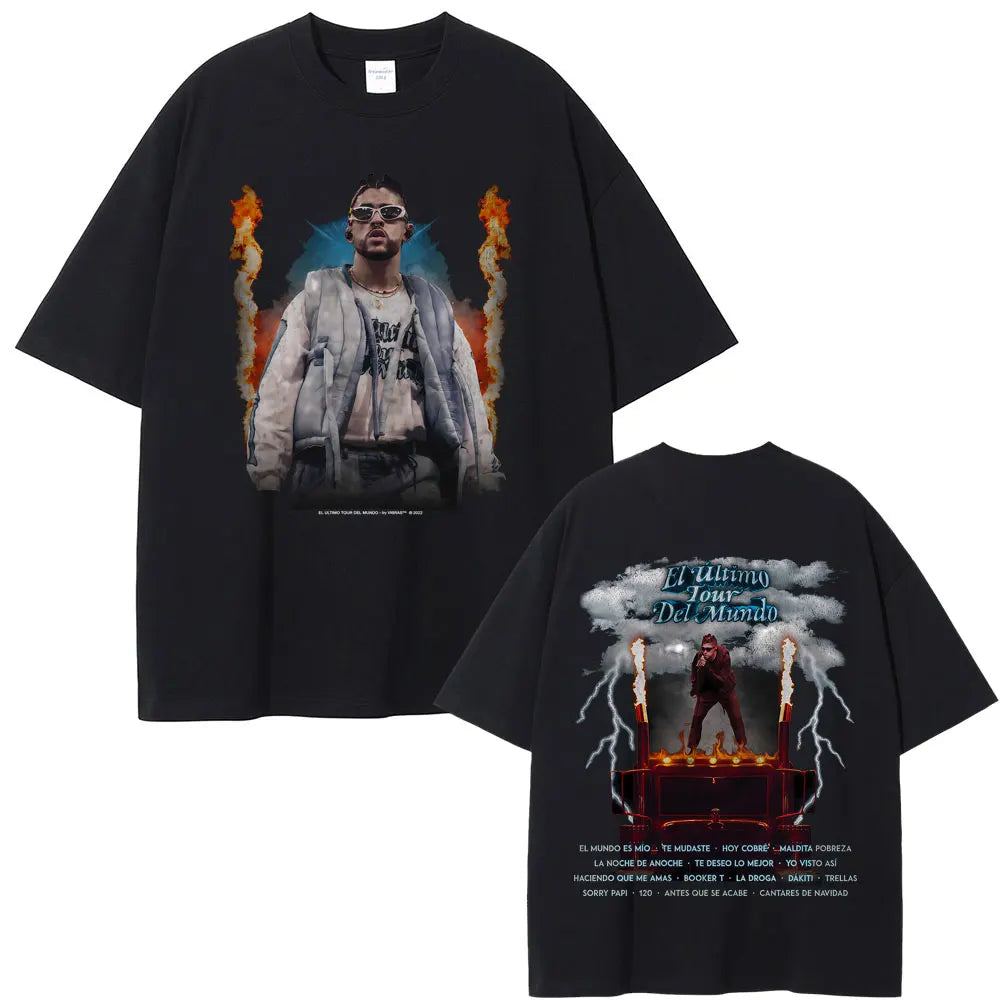 Bad Bunny El Último Tour Del Mundo T-Shirt – Black