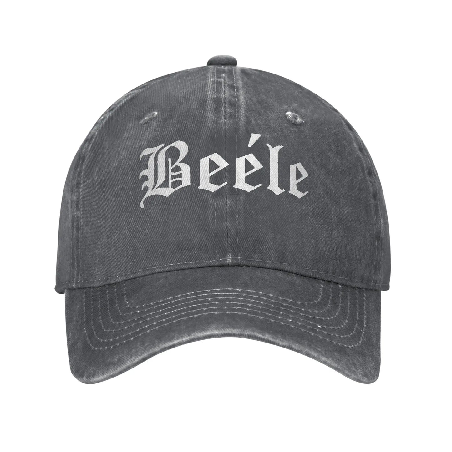 Beéle Rapper Cap – Dark Grey Vintage