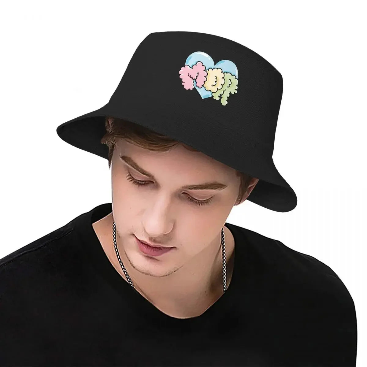 Feid MOR Heart Ferxxo Bucket Hat