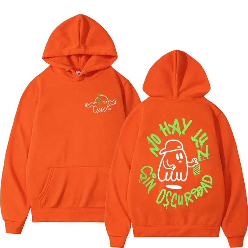 Orange "No Hay Luz Sin Oscuridad" Hoodie – Feid Ferxxo
