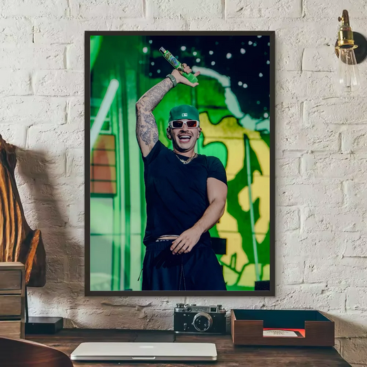 Feid Live Performance Poster – Ferxxo On Stage Energy