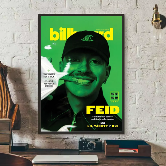 Feid Billboard Poster