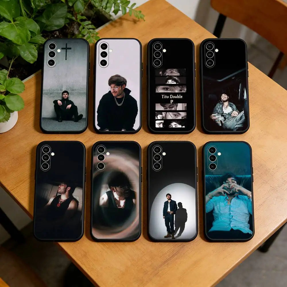 Tito Double P Cross Wall Portrait Phone Case for Samsung Galaxy