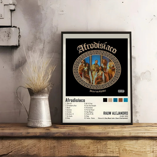 Rauw Alejandro Afrodisíaco Poster