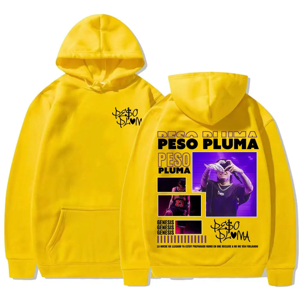 Peso Pluma Album Tour 2025 Hoodie - Yellow