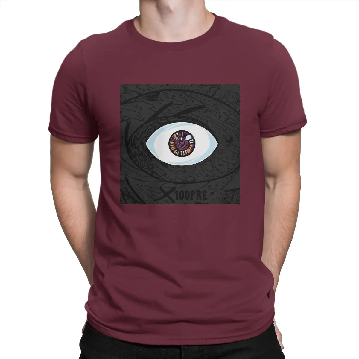 Bad Bunny X 100PRE T-Shirt – Burgundy