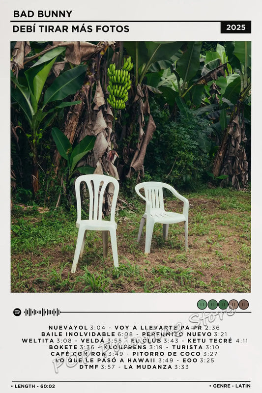Bad Bunny Poster – Debí Tirar Más Fotos (2025 Edition)