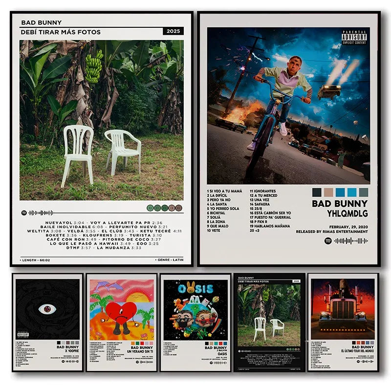 Bad Bunny Poster – X 100PRE Album