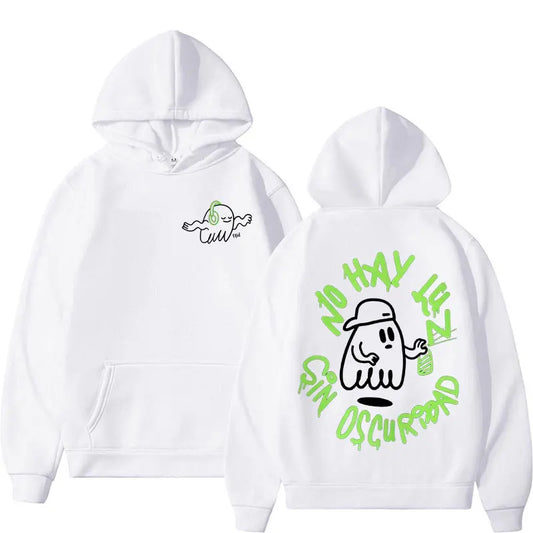 White "No Hay Luz Sin Oscuridad" Hoodie – Feid Ferxxo