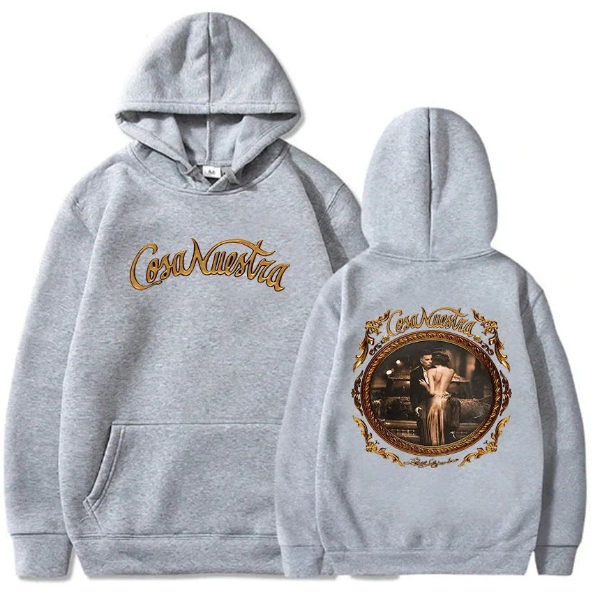 Rauw Alejandro Hoodie – Cosa Nuestra Gray