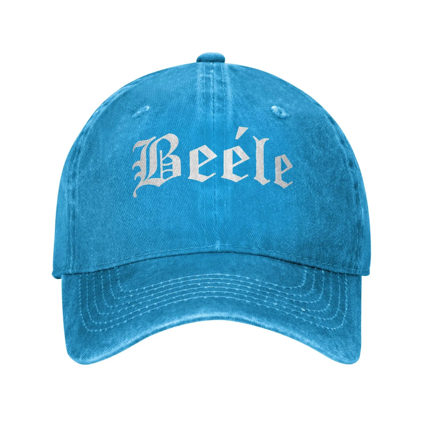 Beéle Rapper Cap – Sky Blue Vintage