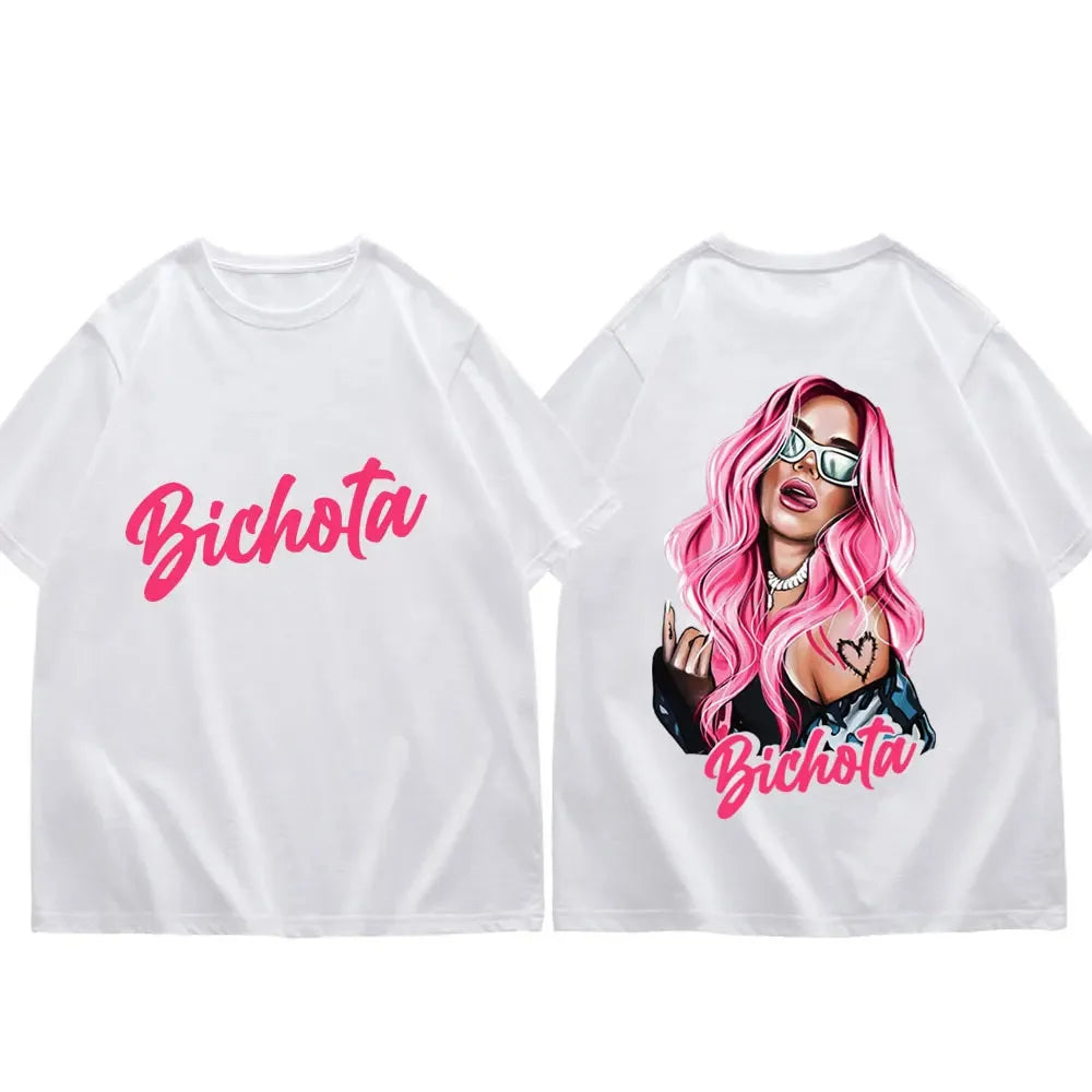 Karol G Bichota White T-Shirt