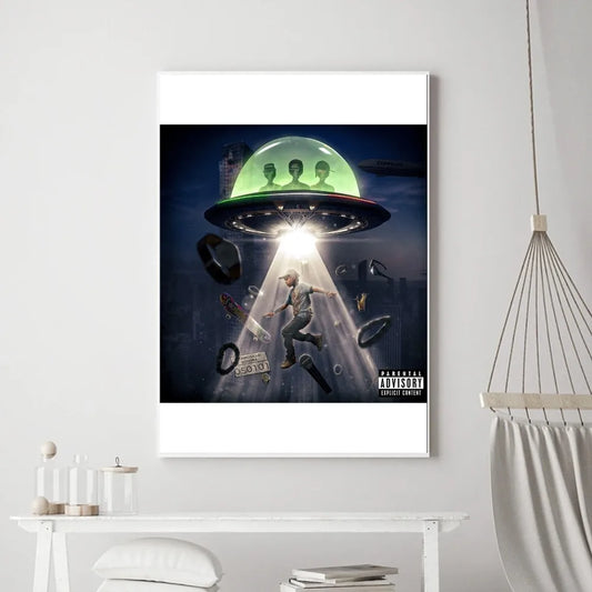 Natanael Cano UFO Poster