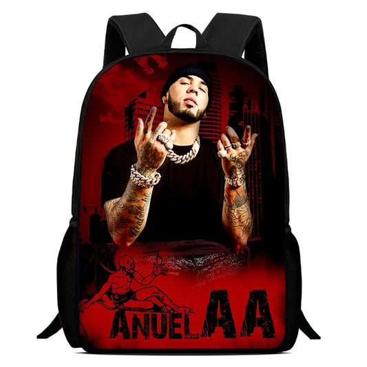 Anuel AA Real Hasta La Muerte Backpack